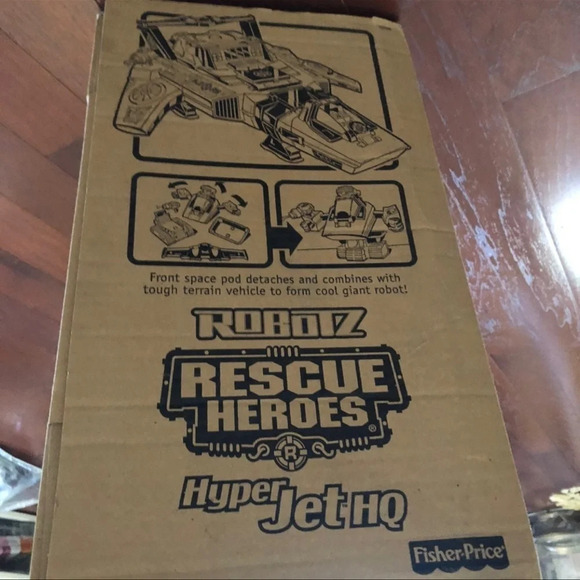 Rescue Heroes ROBOTZ HyperJet Exclusive Bonus C.D. Moon Figure Factory Sealed - Picture 8 of 11